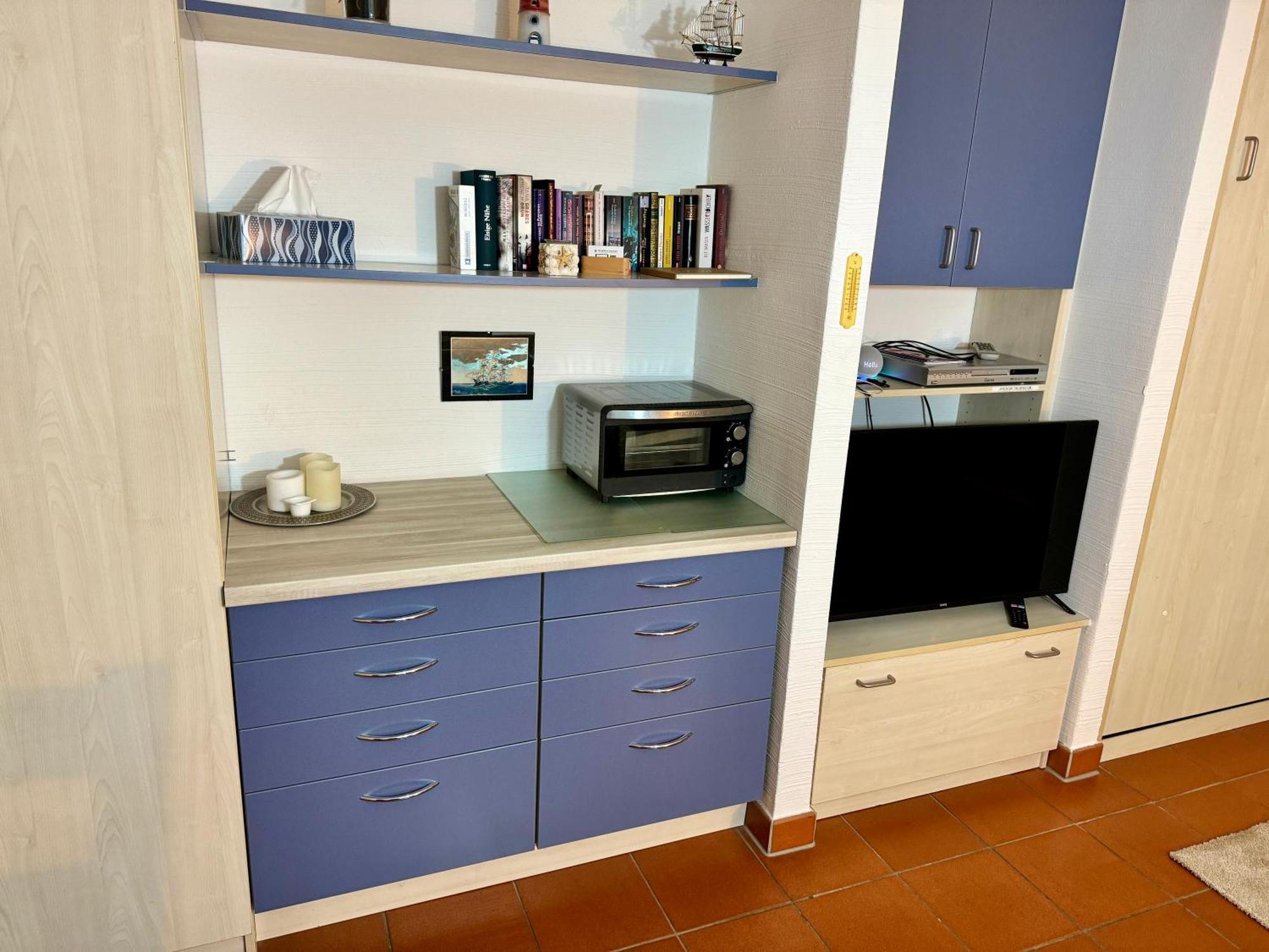 Moewenblick Bakenberg-41 Ferienwohnung Mit Terrasse, Doppelbett, Schlafsofa, Vollstaendige Komfortkueche Dranske Luaran gambar